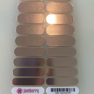 “Rose Gold” (full set) Jamberry Wraps